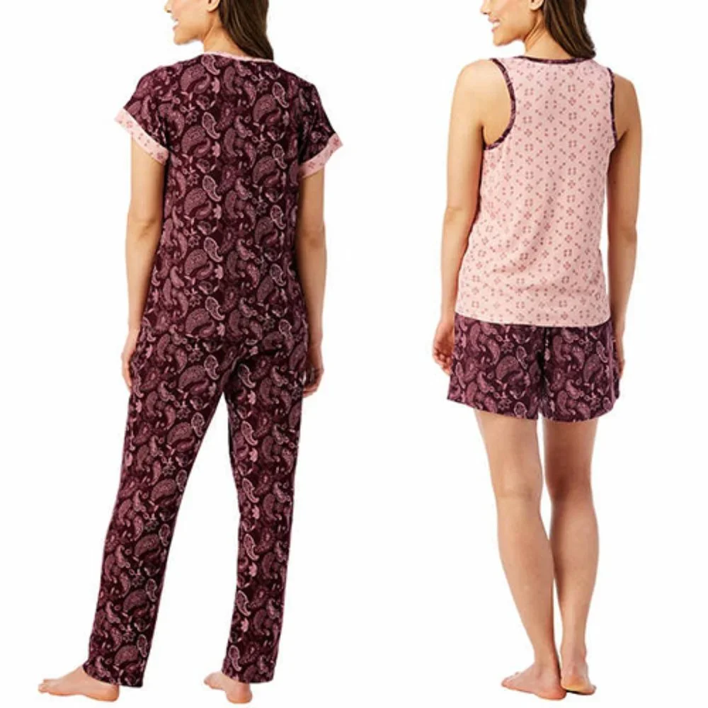 Lucky Brand‎ Ladies' 4-Piece Pajama Set - Picture 2 of 2